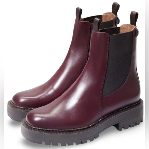 Sam Edelman Shoes - Sam Edelman Women's Laguna Burgundy Ankle Boot Size 8.5 BNIB
